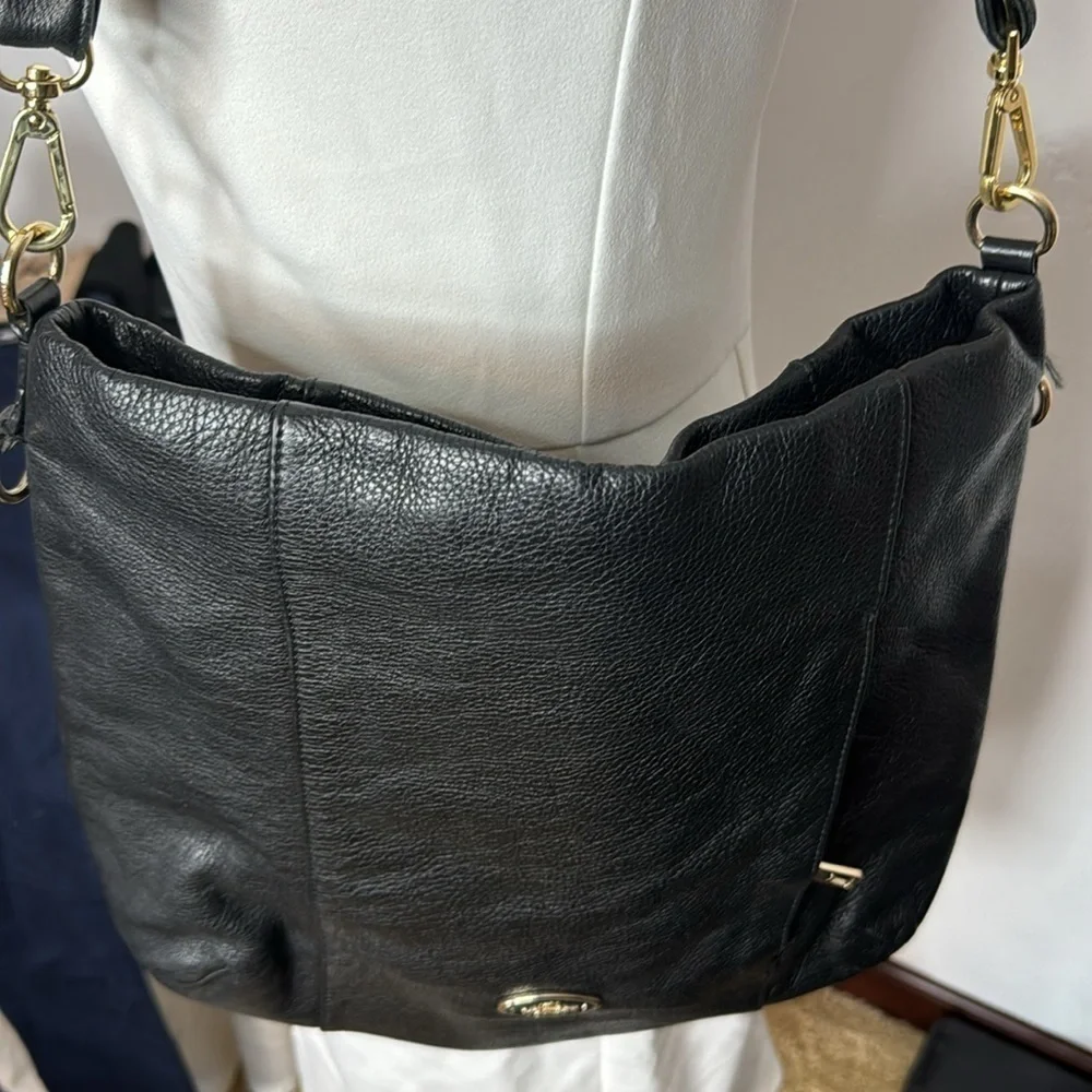 Coach Pebble Leather Shoulder Bag Large CP5163A